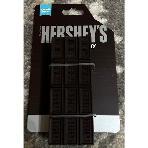 Hershey's Choclate Vinyl Dog Toy (NWT) - Picture 1 of 2